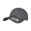 Dark Grey - Front - Flexfit PU Coating Low Profile Cap