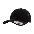 Black - Front - Flexfit Water Repellent Low Profile Cap