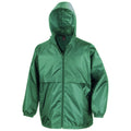 Emerald Green - Front - Result Core Mens Windbreaker