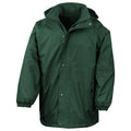 Bottle Green - Front - Result Childrens-Kids StormDri 4000 Reversible Jacket