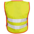 Fluorescent Yellow - Back - SAFE-GUARD by Result Childrens-Kids Hi-Vis Tabard