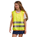 Fluorescent Yellow - Side - SAFE-GUARD by Result Childrens-Kids Hi-Vis Tabard