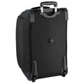 Black-Dark Graphite - Back - Quadra Tungsten Wheeled Duffel Bag