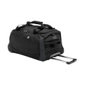 Black-Dark Graphite - Front - Quadra Tungsten Wheeled Duffel Bag