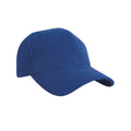 Royal Blue - Front - Result Headwear Pro Style Heavy Cotton Baseball Cap