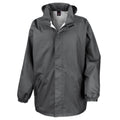 Steel Grey - Front - Result Core Unisex Adult Midweight Jacket