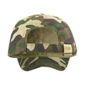 Camouflage Green - Back - Result Headwear Pro Style Camo Cotton Drill Cap