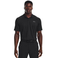 Black - Back - Under Armour Mens Polo Shirt