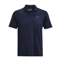 Navy - Front - Under Armour Mens Polo Shirt