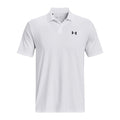 White - Front - Under Armour Mens Polo Shirt