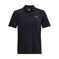 Black - Front - Under Armour Mens Polo Shirt