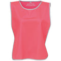 Fluorescent Pink - Front - Yoko Childrens-Kids Tabard