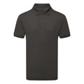 Charcoal - Front - Asquith & Fox Mens Glacier Tech Polo Shirt