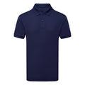 Navy - Front - Asquith & Fox Mens Glacier Tech Polo Shirt