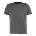 Dark Grey Marl - Front - Kustom Kit Mens Marl Fashion T-Shirt