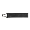 Black - Side - Premier Unisex Adult Faux Leather Cross Back Apron Straps