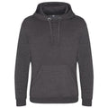 Charcoal - Front - Awdis Unisex Adult Heavyweight Hoodie