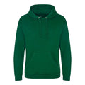 Bottle Green - Front - Awdis Unisex Adult Heavyweight Hoodie