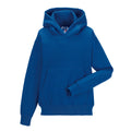 Bright Royal - Front - Russell Childrens-Kids Hoodie