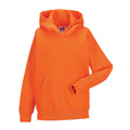 Orange - Front - Russell Childrens-Kids Hoodie