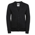 Black - Front - Jerzees Schoolgear Childrens-Kids Cardigan