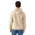 Sand - Back - Gildan Mens Softstyle Fleece Midweight Full Zip Hoodie