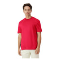 Red - Back - Gildan Mens Plain Lightweight T-Shirt