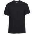 Black - Front - Gildan Mens Plain Lightweight T-Shirt