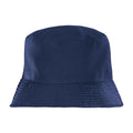 Navy - Front - Result Genuine Recycled Reversible Bucket Hat