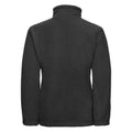 Black - Back - Russell Childrens-Kids Full Zip Outdoor Fleece Jacket