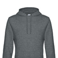 Mid Grey Heather - Back - B&C Mens King Hoodie