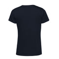 Navy Blue - Back - B&C Womens-Ladies #Inspire E150 T-Shirt