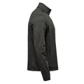 Black Heather - Side - Stormtech Mens Treeline Performance Track Jacket