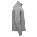 Granite Heather - Side - Stormtech Mens Treeline Performance Track Jacket