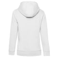 White - Back - B&C Womens-Ladies Queen Hoodie