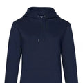 Navy - Back - B&C Womens-Ladies Queen Hoodie