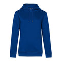 Royal Blue - Front - B&C Womens-Ladies Queen Hoodie