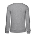 Heather Grey - Back - B&C Womens-Ladies Inspire Crew Neck Jumper