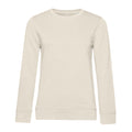 Off White - Front - B&C Womens-Ladies Inspire Crew Neck Jumper