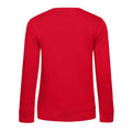 Red - Back - B&C Womens-Ladies Inspire Crew Neck Jumper