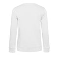 White - Back - B&C Womens-Ladies Inspire Crew Neck Jumper