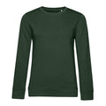 Forest Green - Front - B&C Womens-Ladies Inspire Crew Neck Jumper