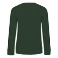 Forest Green - Back - B&C Womens-Ladies Inspire Crew Neck Jumper