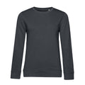 Asphalt - Front - B&C Womens-Ladies Inspire Crew Neck Jumper