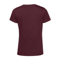 Burgundy - Back - B&C Womens-Ladies Inspire E150 T-Shirt