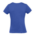 Cobalt Blue - Back - B&C Womens-Ladies Inspire Plus T T-Shirt