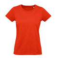 Fire Red - Front - B&C Womens-Ladies Inspire Plus T T-Shirt