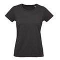 Black - Front - B&C Womens-Ladies Inspire Plus T T-Shirt