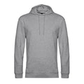 Heather Grey - Front - B&C Mens # Hoodie