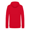 Red - Back - B&C Mens # Hoodie